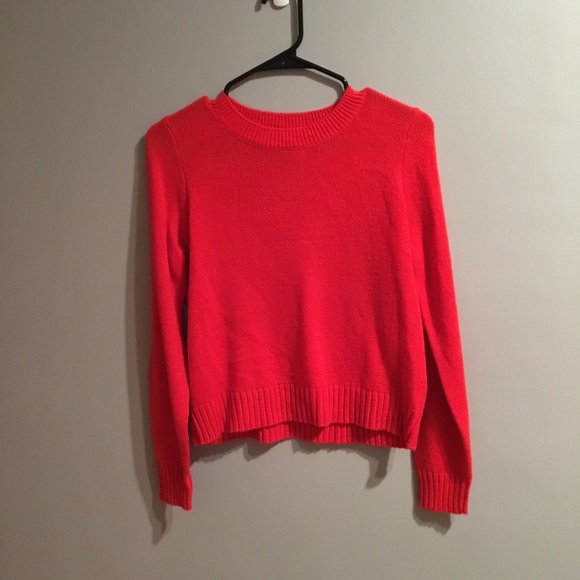 h&m red sweater